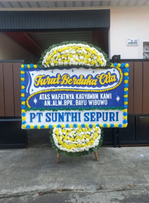 Papan Bunga Duka di Parigi Moutong