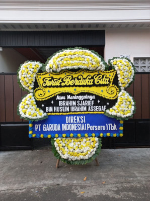 Papan Bunga Duka di Parigi Moutong
